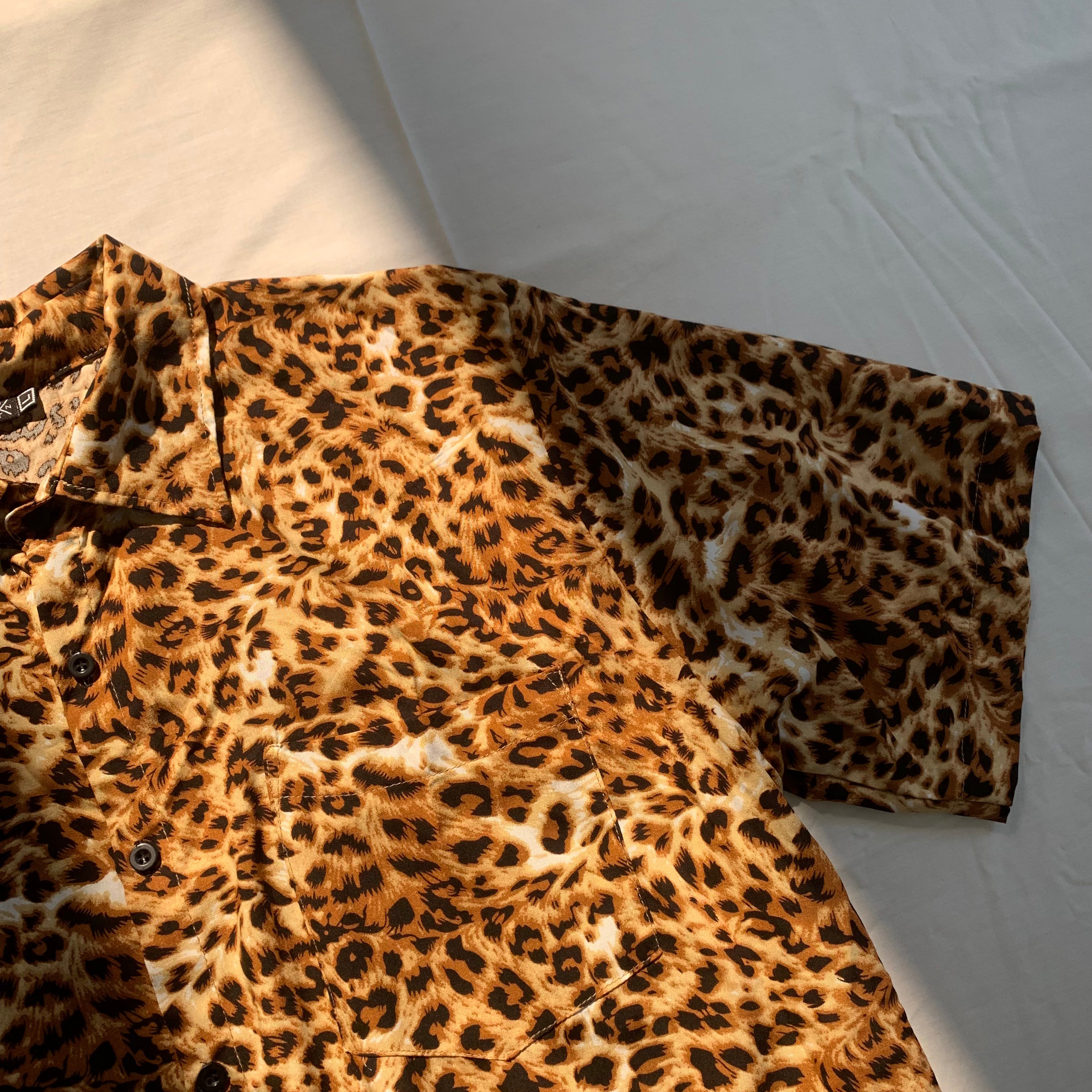 Camisa Leopardo Animal Print